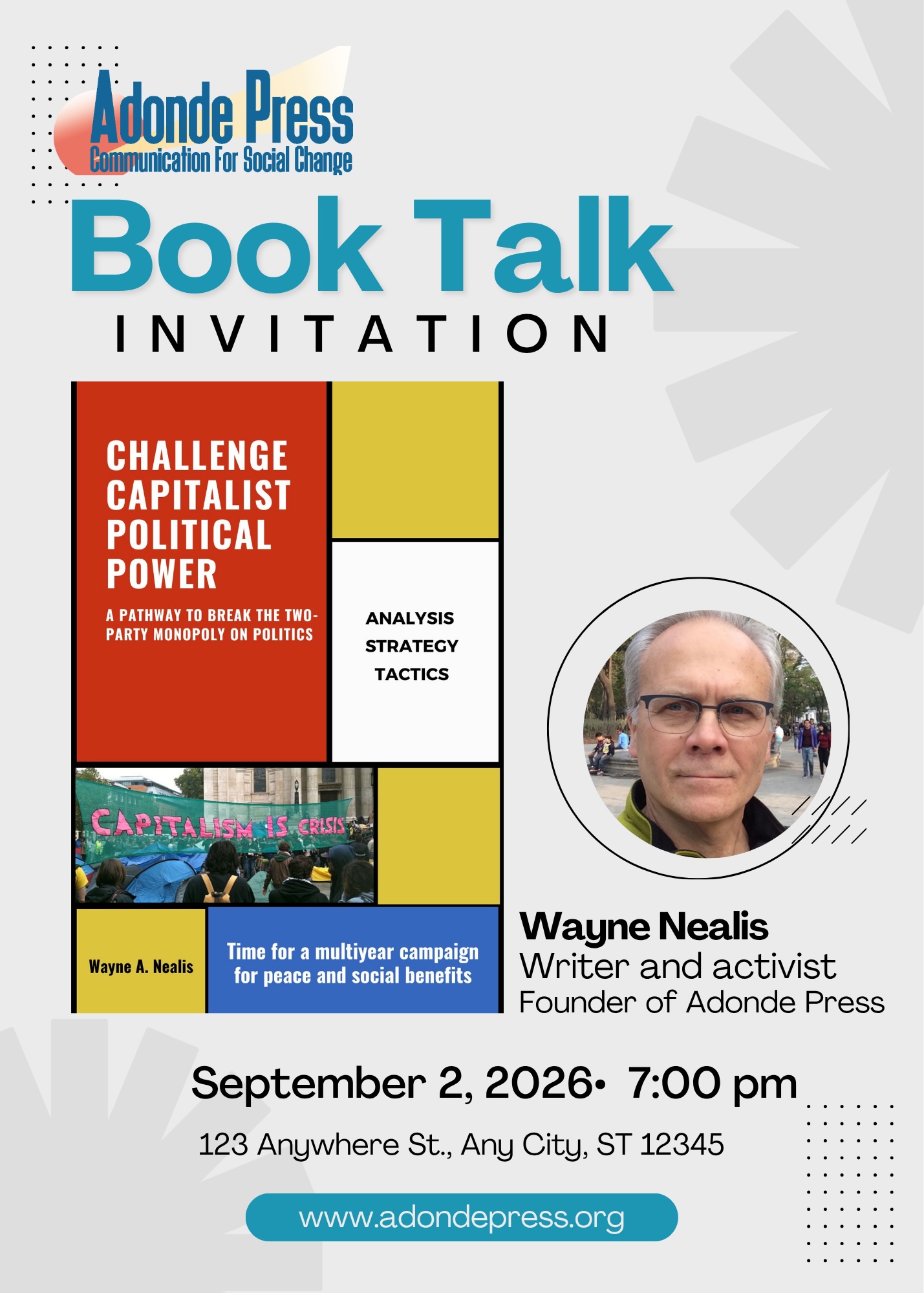 Adonde Press Book Talk